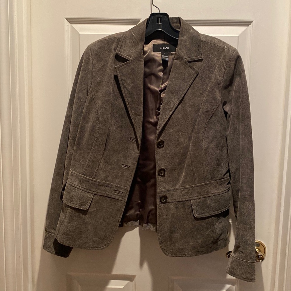 Alfani Leather Jacket